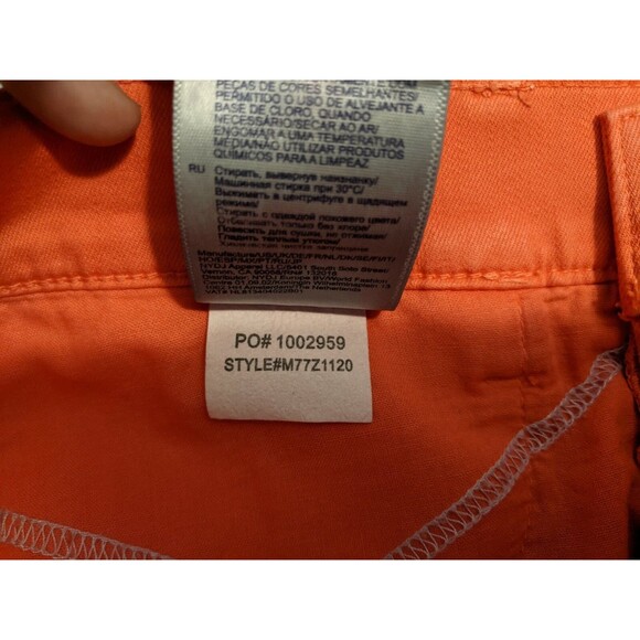 NYDJ Not Your Daughters Jeans Coral Lift Tuck Ariel Crop Jeans w Rhinestones  4 - Picture 9 of 11